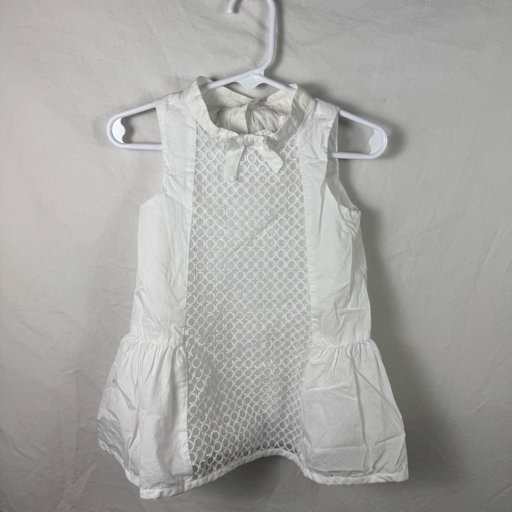 Janie and Jack White Sleeveless Top Babies Size 12-18M